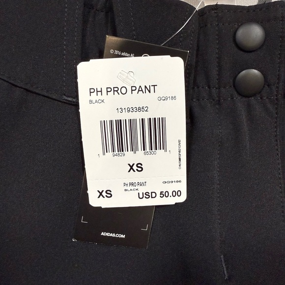 NWT Girls youth Adidas PH Pro softball pants xs sport - Picture 2 of 4